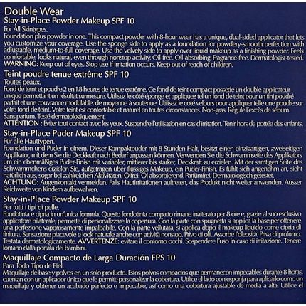 Estee Lauder Double Wear Powder 05 Shell Beige 12G - Image 3