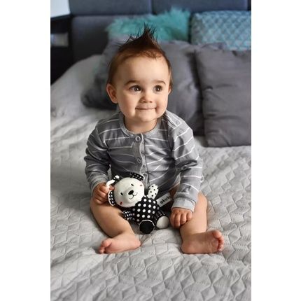 Akuku Teddy Bear Pendant Black And White - Image 3