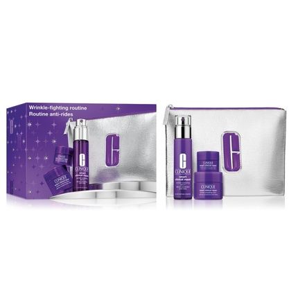 Clinique Wrinkle Fighting Routine Smart Clinical Repair Wrinkle Correcting Serum Set 30Ml Serum 15Ml Cream 5Ml Eye Cream