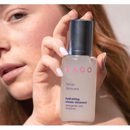 Zago Milano Hydrating Cream Cleanser With Mint Extract Vegan 100Ml