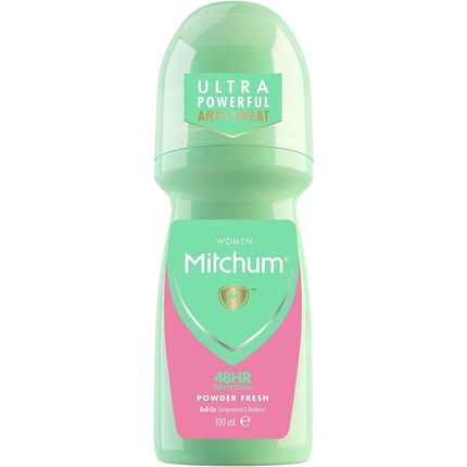 Mitchum Women 48Hr Protection Roll-On Deodorant & Antiperspirant Powder Fresh 100Ml