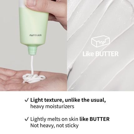 Numbuzin No. 2 Cica Ceramide Repair Cream 2.02Oz 60Ml Centella Asiatica Moisturizing Deep Repair Ceramide Butter Texture