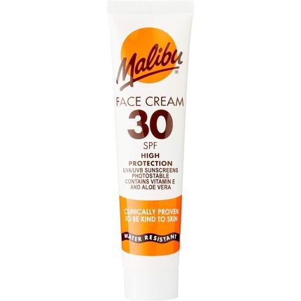Malibu Sun Protection Face Cream And Lip Balm Spf 30 Water Resistant - Image 3