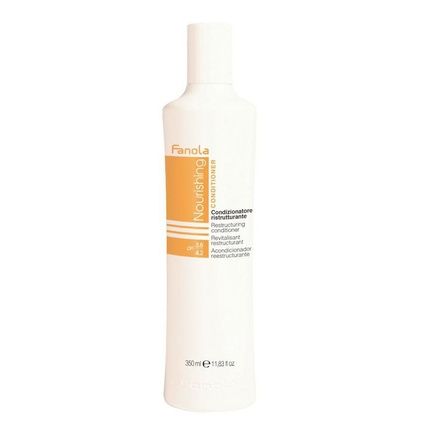 Fanola Nourishing Restructuring Conditioner Leave-In Conditioner For Dry, Frizzy Hair And After Treatments 350Ml