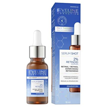 Eveline Serum Shot 2 Retinoid Complex Very Strong Night Treatment 18Ml