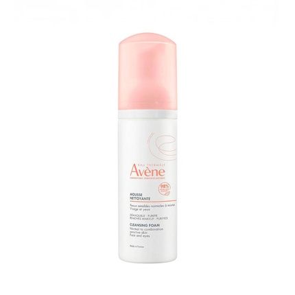 Avne Avene Cleansing Foam Makeup Remover 150Ml For Normal To Combination Sensitive Skin