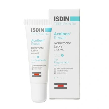 Isdin Teen Skin Rx Acniben Repair Lip Balm 10 Ml - Image 3