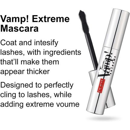 Pupa Vamp Extreme N. 010 Extra Black
