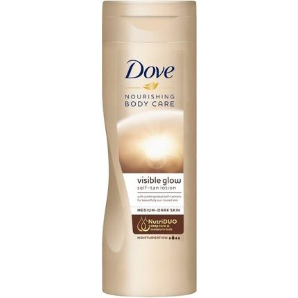 Dove Lotion Visible Glow Medium To Dark 400Ml - Image 3