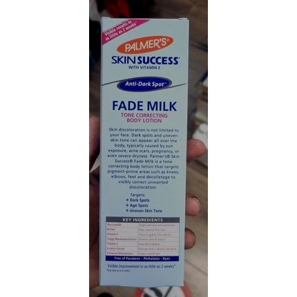 Palmer'S Anti-Dark Spot Fade Milk Body Lotion 250Ml