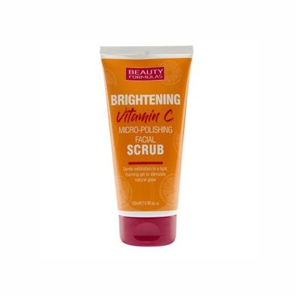 Beauty Formulas Brightening Vitamin C Face Scrub With Vitamin C 150Ml