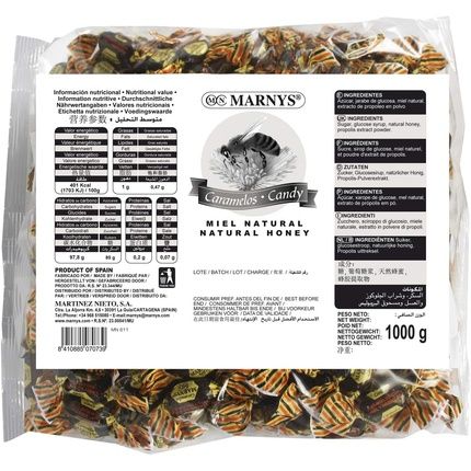 Marny'S Propolis Caramels With Honey Bag 1Kg - Image 3