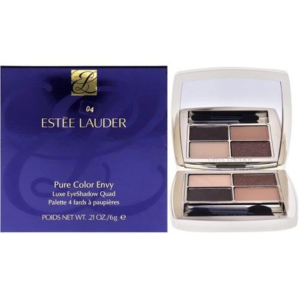 Pure Color Luxe Eyeshadow Quad By Estee Lauder Desert Dunes 6G