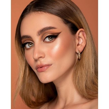 Sigma Beauty Ambiance Eyeshadow Palette Luminous Neutral And Gold Glitter Eyeshadow Palette With Mirror And Applicator 14 Eye Makeup Shades In Warm Matte Shimmer And Metallic - Image 3