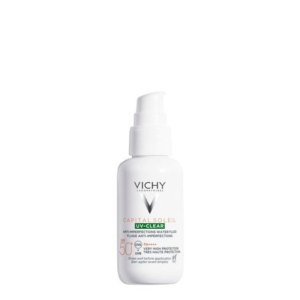 Vichy Capital Soleil Uvclear Spf 50 40Ml High Protection Sunscreen For Imperfectionprone Skin - Image 3