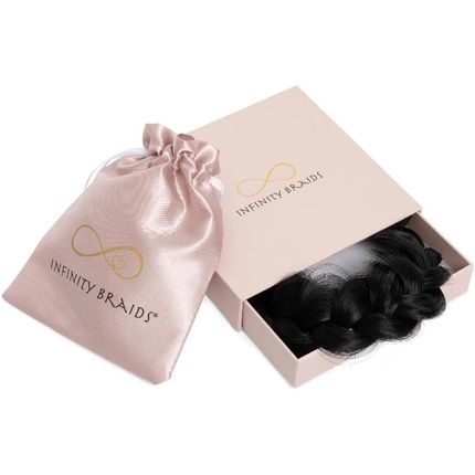 Infinity Braids Messy Braid Vienne Onyx