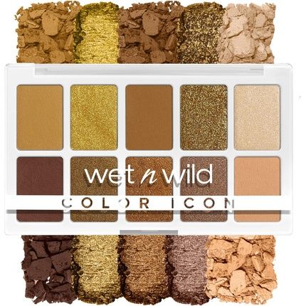 Wet N Wild Color Icon 10-Pan Eyeshadow Palette 10 Richly Pigmented