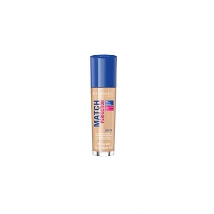 Rimmel London Match Perfection Spf 20 Makeup 30 Ml 102 Light Nude