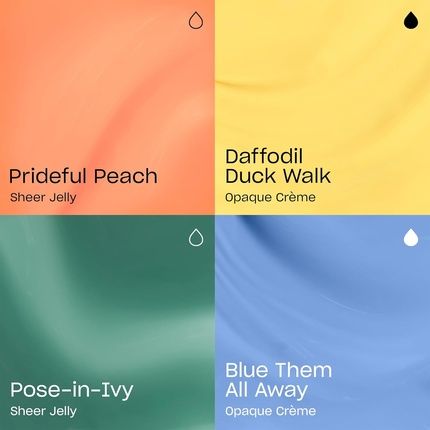 Opi Mini Nail Lacquer Gift Set - Opaque Creme And Sheer Jelly Nail Polish Shades - Image 3