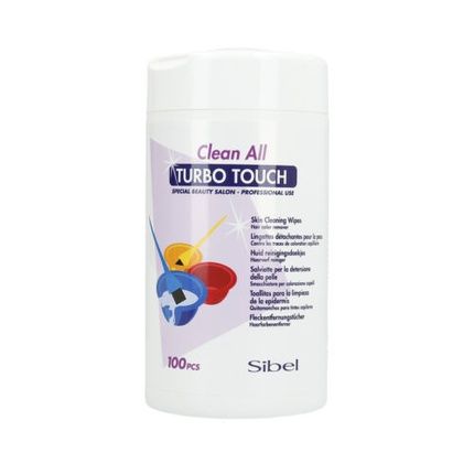 Sibel Clean All Turbo Touch Hair Dye Stain Removal Wipes