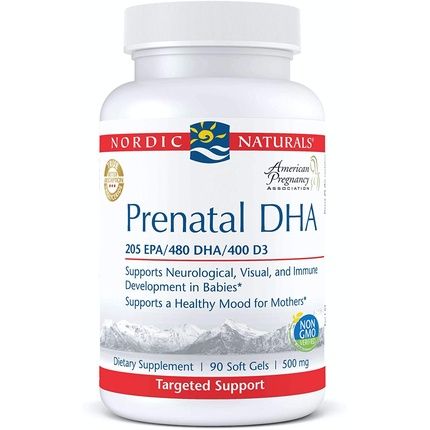 Nordic Naturals Pro Prenatal Dha Unflavored Soft Gels 90 Count 830Mg Omega-3 + 400 Iu Vitamin D3 - 45 Servings