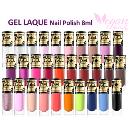 Eveline Gel Laque Nail Polish Shiny Manicure Effect Without Uv/Led 8Ml - Image 4