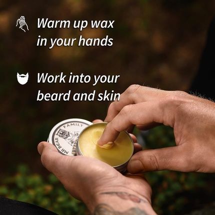 Beard Balm Beard Wax For Men Nourishing Beard Conditioner Moisturizer 60Ml Woodland