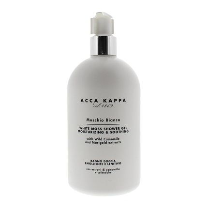Acca Kappa White Moss Bath Foam Shower Gel 500Ml