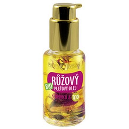 Purity Vision Bio Rose Face Oil With Cactus Fig And Q10 45Ml
