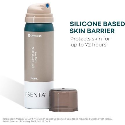 Convatec Esenta Skin Barrier For Protection Around Stomas And Wounds Silicone Based Sting And Alcohol Free 50Ml Spray Bottle - Image 3