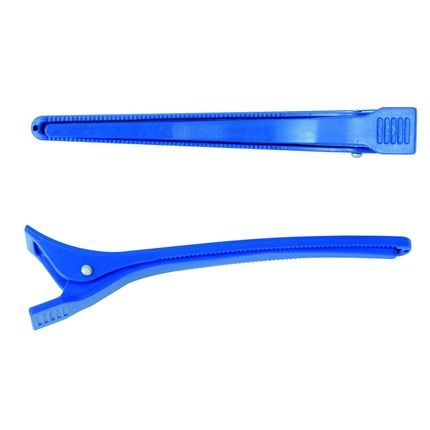 Maxi Blue Plastic Clamps - Pack Of 12