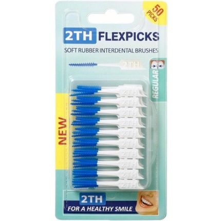 2Th Flexpicks Rubber Interdental Brushes Regular