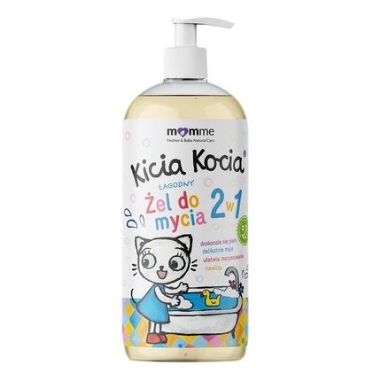 Momme Gentle 2-In-1 Washing Gel And Shampoo Kicia Kocia 500Ml