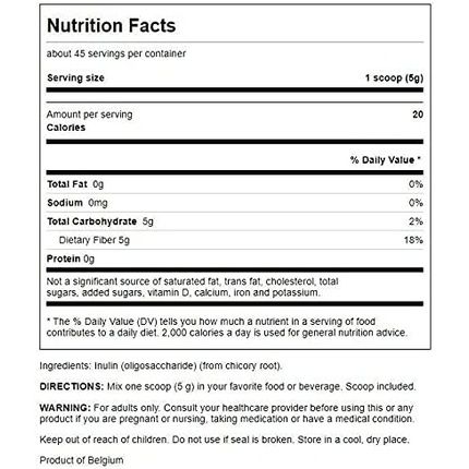 Swanson Inulin Powder 8 Ounce (227G) - Image 3