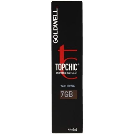 Goldwell Topchic Tb Permanent Hair Colour 7Gb Sahara Beige Blonde 60Ml