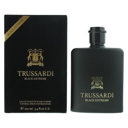 Trussardi Black Extreme Eau De Toilette 100Ml For Men Spray