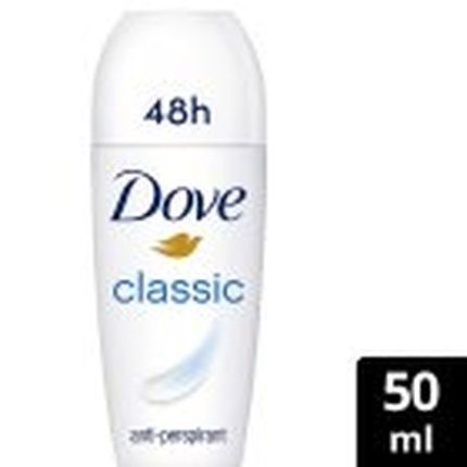 Dove Classic Roll-On Antiperspirant 0% Alcohol 50Ml