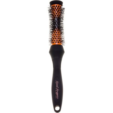 Denman X-Small Thermo Ceramic Hourglass Hot Curl Brush Dhh1H For Blow-Drying, Straightening, Defined Curls, Volume & Root-Lift - Orange