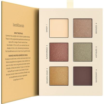 Bareminerals Mineralist Eyeshadow Palette Sunlit 6X1.3G