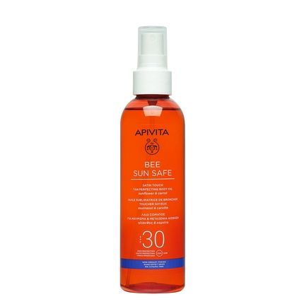 Apivita Apivita Bee Sun Safe Body Oil For Tanning & Silky Feeling Spf30 200Ml