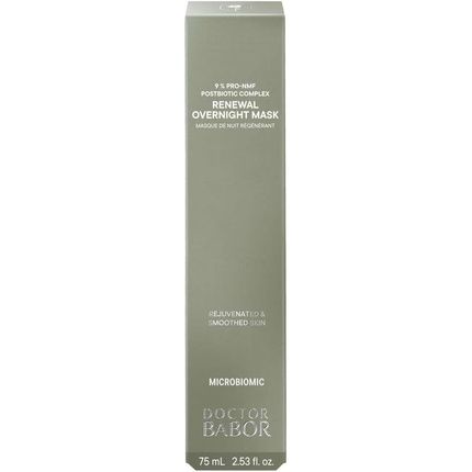 Doctor Babor Microbiomic Renewal Overnight Mask 75Ml - Vegan Skincare For Dry Skin