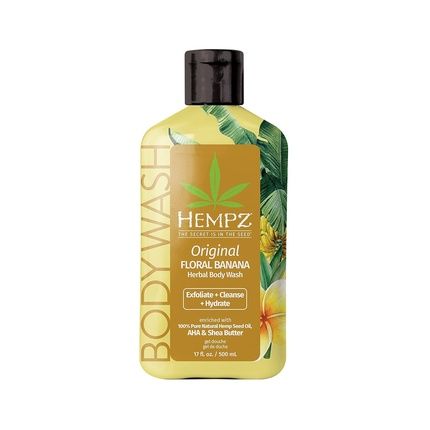 Hempz Body Wash Original Floral & Banana Hydrating For Sensitive Skin