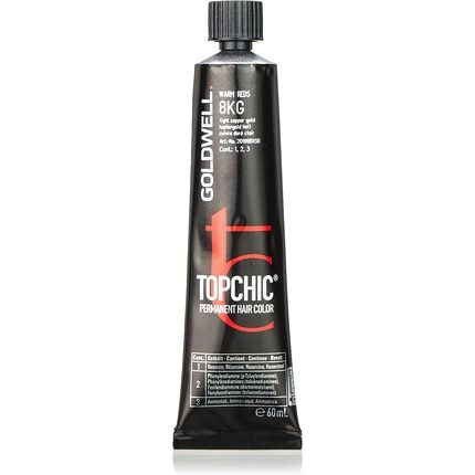 Goldwell Topchic 8Kg Hair Colour 8Kg Copper Gold Light 60Ml