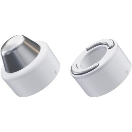 Theraface Pro Hot And Cold Rings For Facial Therapy Device - White