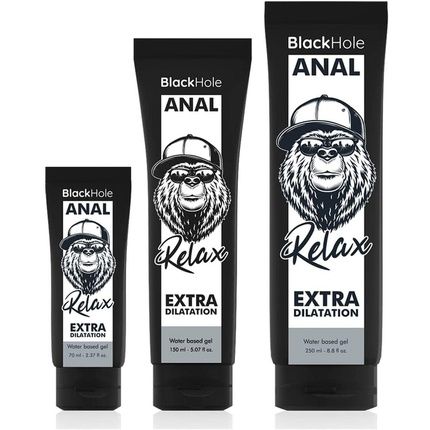 Black Hole Water Based Gel Extra Dilatation 70Ml