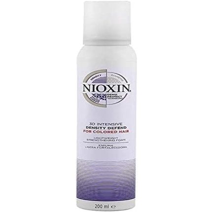 Nioxin 3D Intensive Density Defend Foam 200Ml For Colored Hair