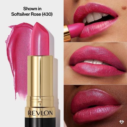 Revlon Super Lustrous Lipstick 430 Soft Silver Rose 1 Count - Image 3