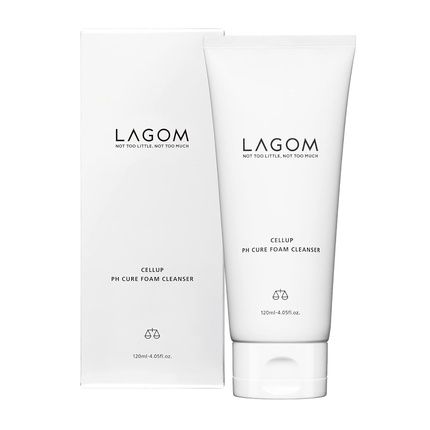 Lagom Cellup Ph Cure Foam Cleanser - Low Ph Skin Barrier Protection