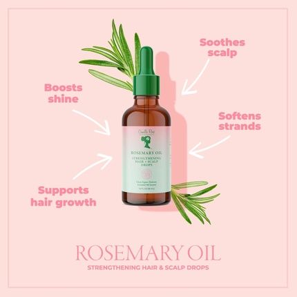 Camille Rose Rosemary Oil Strengthening Hair And Scalp Drops 1.9 Fl Oz - Image 3