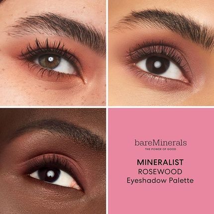 Bareminerals Mineralist Eyeshadow Palette 6X1.3G Rosewood, Cranberry - Image 3